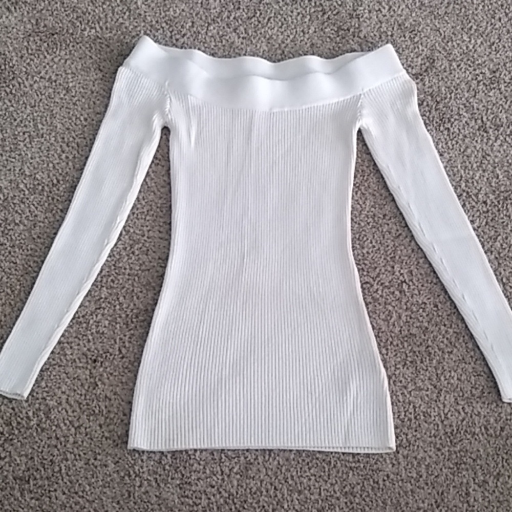 Fancy off shoulder top